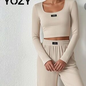YOZY Cream Lounge Set